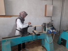 بازدید دانشجویان کارشناسی ارشد صنایع دستی از مرکز آموزش هنرهای چوبی فنی حرفه ای بیرجند