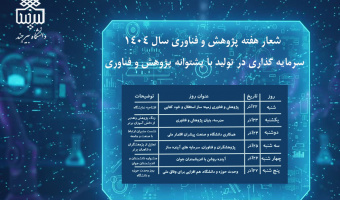 برنامه‌های دانشگاه بیرجند در هفته پژوهش و فناوری