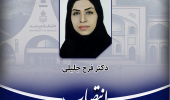 انتصاب نماینده دانشگاه بیرجند در کارگروه کمیته آموزش و ترویج کارگروه سنگ استان