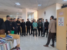 بازدید آموزشی سه گروه دانشجویی و دانشآموزی از کتابخانه مرکزی و مرکز نشر دانشگاه بیرجند