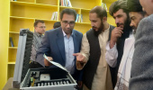 معرفی توانمندی‌های فناورانه مرکز رشد دانشگاه بیرجند به هیئت تجاری و سیاسی ولایت هلمند افغانستان